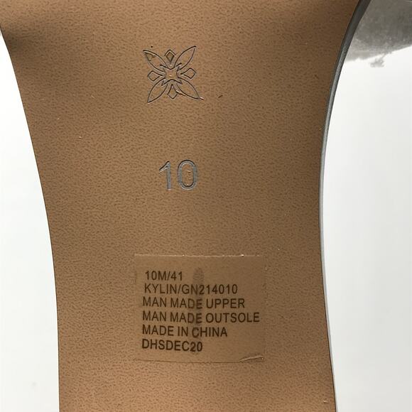 BCBGeneration Womens Kylin GN214010 Braided Heel White 10 New - Picture 7 of 8